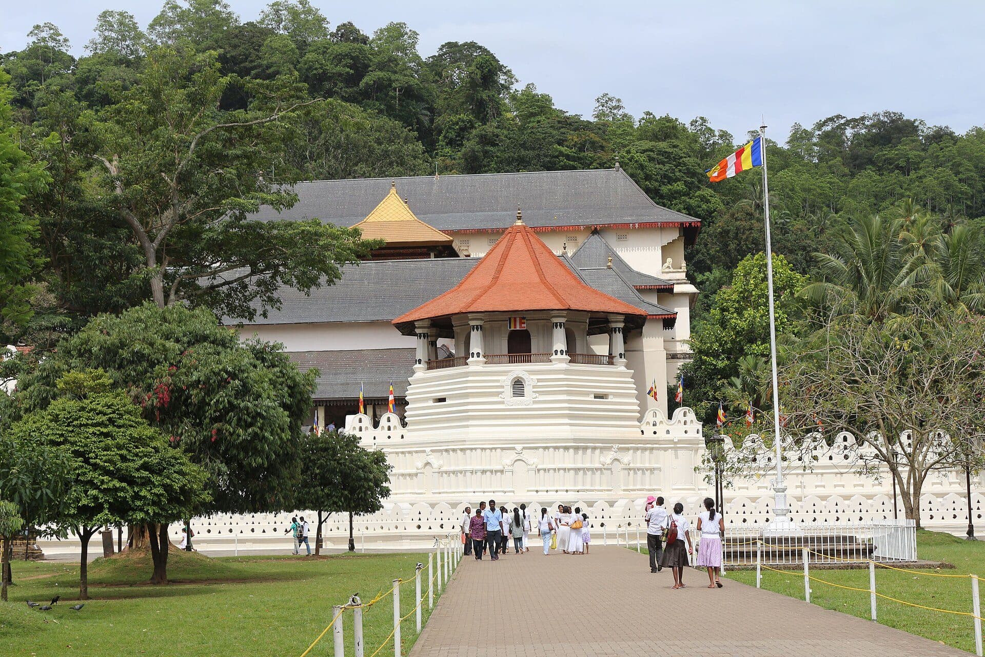 The Temple of the Tooth in Kandy