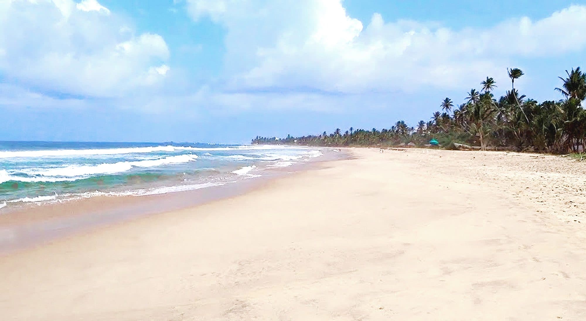 Thiranagama beach near Hikkaduwa on the south-west coast