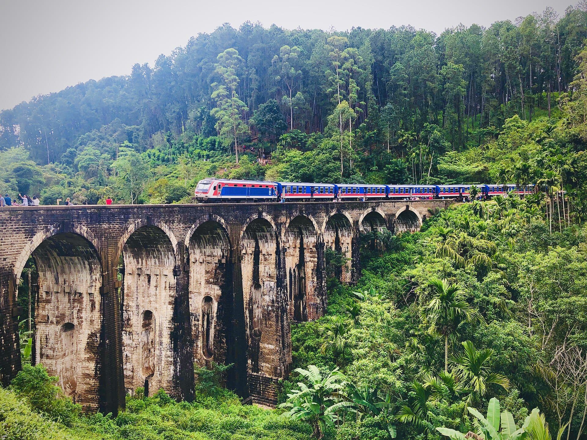The Nine Arches Bridge near Ella